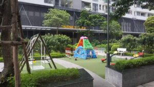 Khu vui chơi cho bé tại dự án căn hộ Tràng An Complex