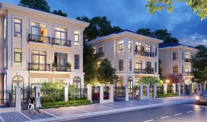 Vị trí đắc địa của biệt thự song lập Vinhomes Đan Phượng
