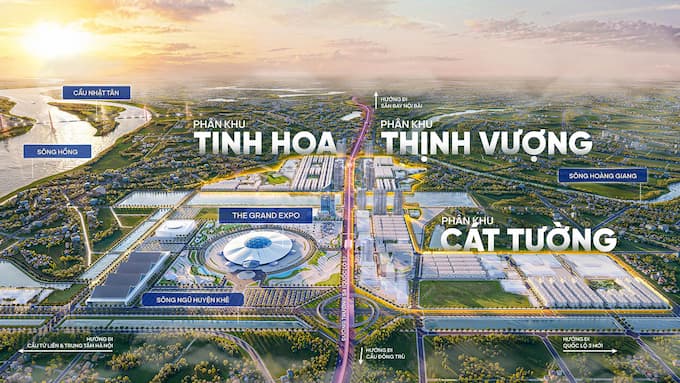 Vị trí vàng phân khu Thịnh Vượng Vinhomes Cổ Loa