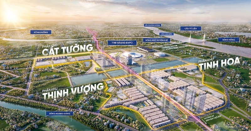 Dòng tiền đổ về bất động sản đông bắc Hà Nội
