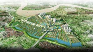 Toàn cảnh khu đô thị Alluvia City Văn Giang